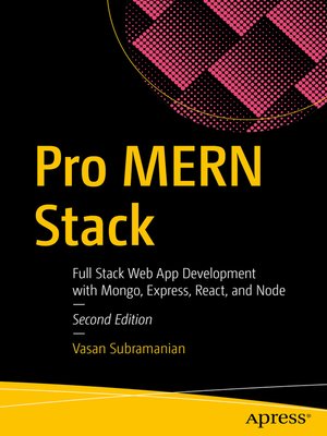 cover image of Pro MERN Stack